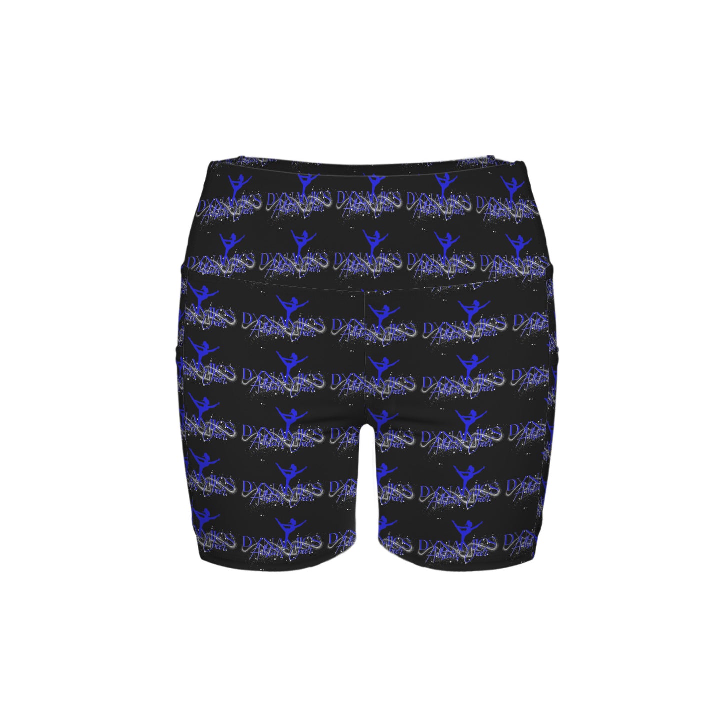 High Waist Deep Pockets Yoga Shorts