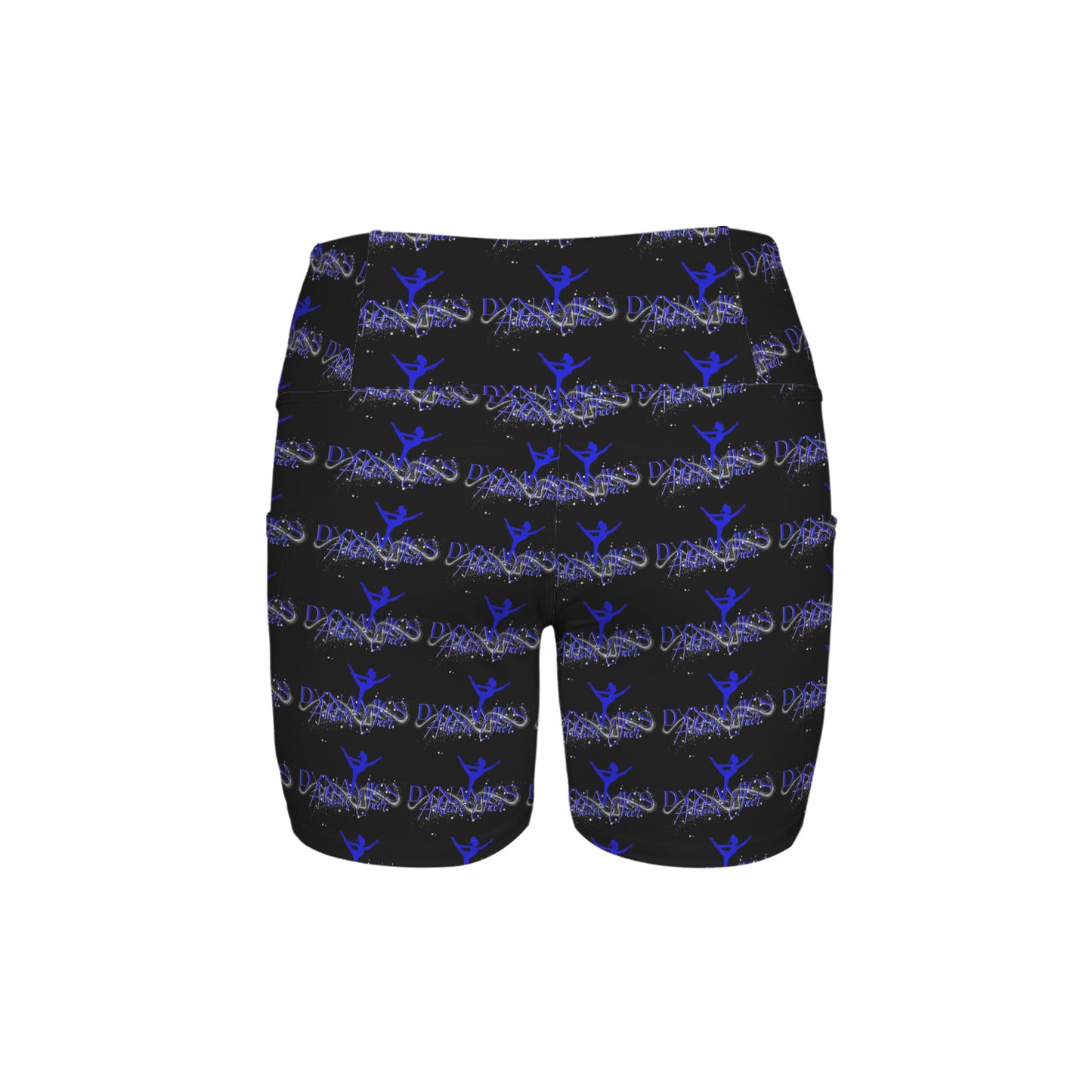 High Waist Deep Pockets Yoga Shorts